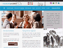 Tablet Screenshot of freiburgerleben.de